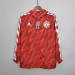 2021-2022 Manchester United Jersey Windbreaker Red