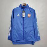 2021 Arsenal Soccer Jersey Windbreaker Blue