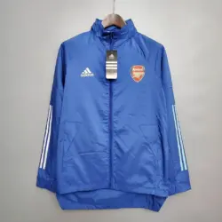 2021 Arsenal Soccer Jersey Windbreaker Blue
