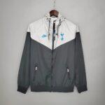 2021-2022 Tottenham Jersey Windbreaker Black-Grey
