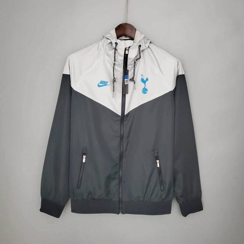 2021-2022 Tottenham Jersey Windbreaker Black-Grey