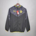 2021-2022 Dortmund Jersey Windbreaker Black-Grey