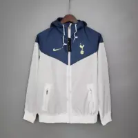 2021-2022 Tottenham Jersey Windbreaker Blue-White