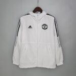 2021-2022 Manchester United Jersey Windbreaker White