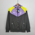 2021-2022 Tottenham Jersey Windbreaker Purple-Black