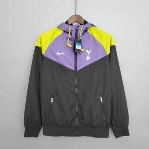 2021-2022 Tottenham Jersey Windbreaker Purple-Black