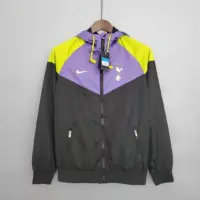 2021-2022 Tottenham Jersey Windbreaker Purple-Black