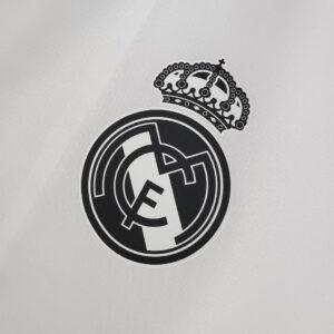 2021 2022 Real Madrid Jersey Windbreaker White(Black Edge)