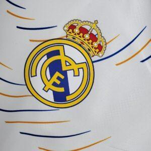 2021 2022 Real Madrid Jersey Windbreaker White(Blue Edge)