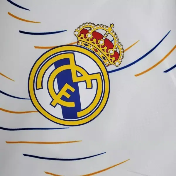 2021 2022 Real Madrid Jersey Windbreaker White(Blue Edge)