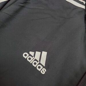 2021 Real Madrid Jersey Windbreaker Black(White Yellow Edge)