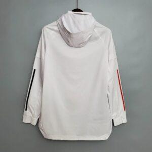 2021 Manchester United Jersey Windbreaker White(Black Red Edge)