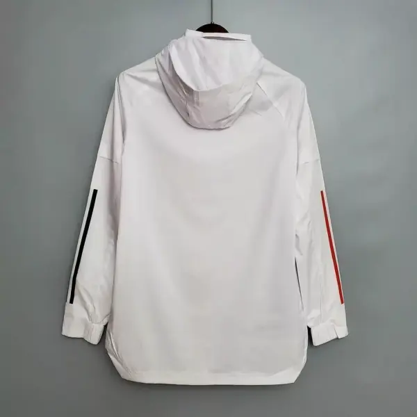 2021 Manchester United Jersey Windbreaker White(Black Red Edge)
