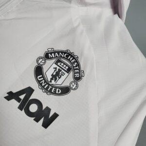 2021 Manchester United Jersey Windbreaker White(Black Red Edge)