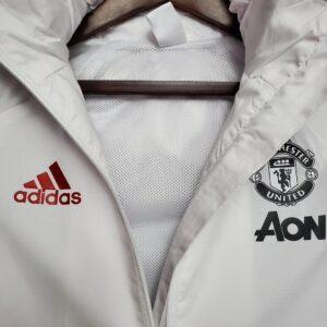 2021 Manchester United Jersey Windbreaker White(Black Red Edge)
