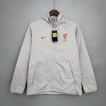 2021 Liverpool Windbreaker Grey Soccer Jersey 1:1 Thai Quality