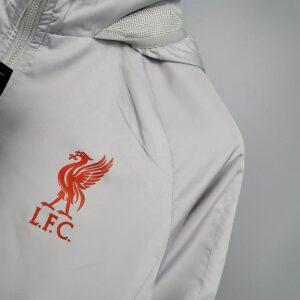2021 Liverpool Windbreaker Grey Soccer Jersey 1:1 Thai Quality
