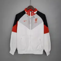 2021-2022 Liverpool Windbreaker(White-Black-Red) Soccer Jersey 1:1 Thai Quality 2021-2022 Liverpool Windbreaker(White-Black-Red) Soccer Jersey 1:1 Thai Quality
