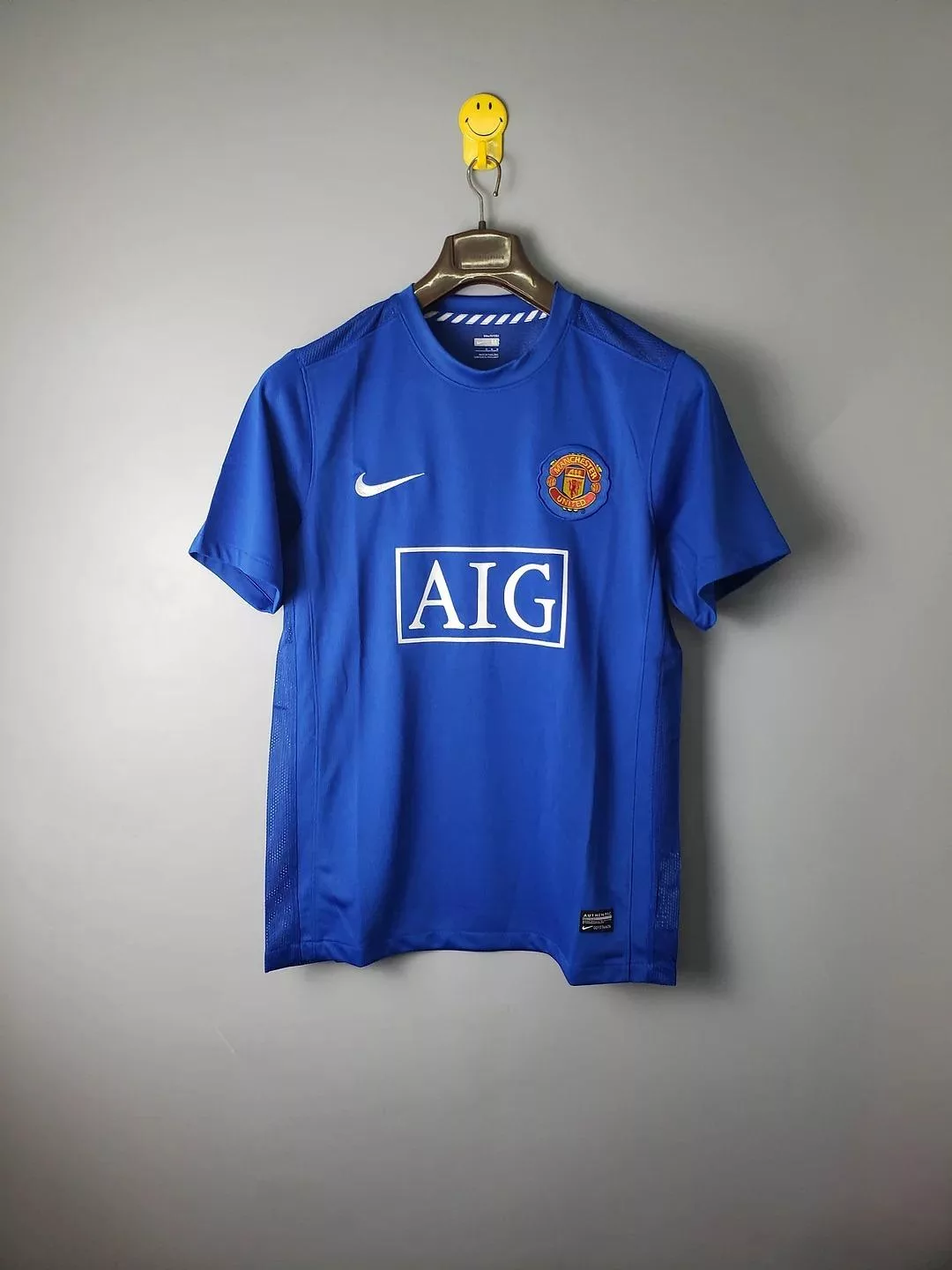 2007-2008 Retro Manchester United Football Shirt Away
