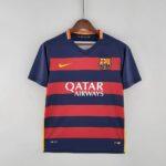 2015-2016 Retro Barcelona Football Shirt Home