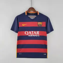 2015-2016 Retro Barcelona Football Shirt Home