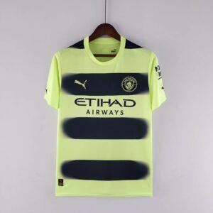2022-2023 Manchester City Third Away Football Shirt
