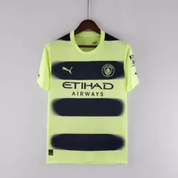 2022-2023 Manchester City Third Away Football Shirt