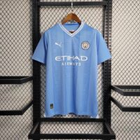 2023-2024 Manchester City Home Football Shirt 2023-2024 Manchester City Home Football Shirt