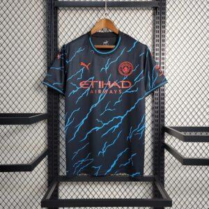 2023-2024 Manchester City Third Away Football Shirt