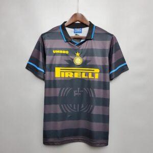 1997 1998 Retro Inter Milan Away Football Jersey