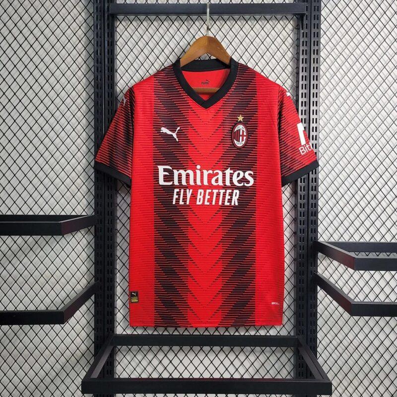 2023 2024 AC Milan Home Soccer Jersey