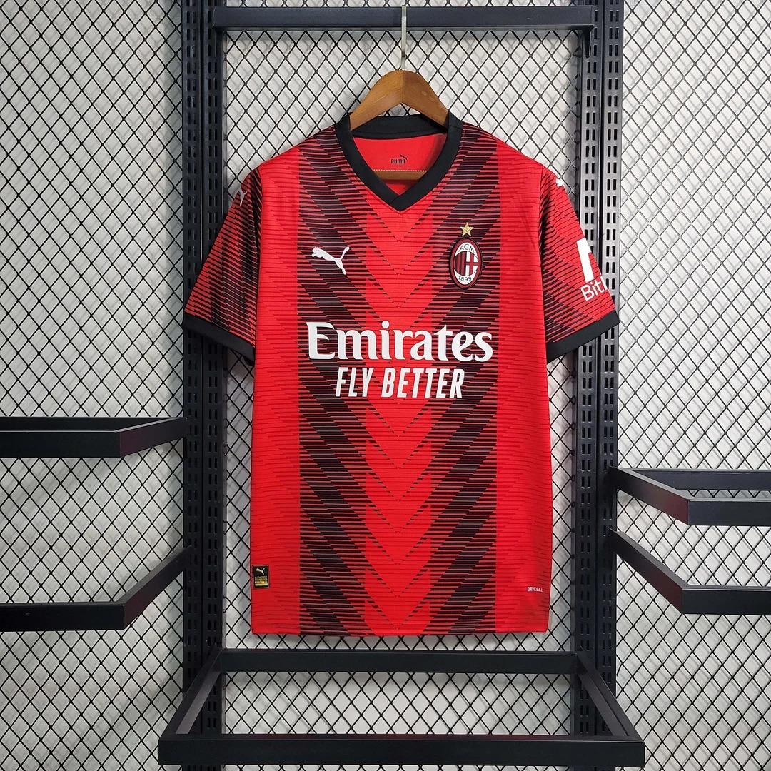 2023-2024 AC Milan Home Soccer Jersey
