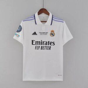 2022 2023 Real Madrid Home 14 Champions Edition Football Shirt