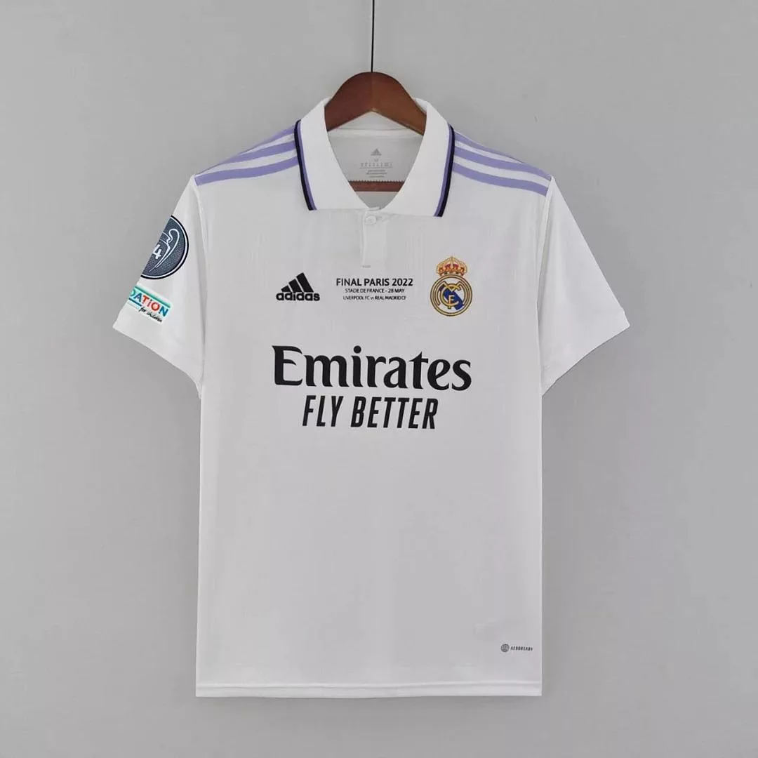 2022-2023 Real Madrid Home 14 Champions Edition Football Shirt