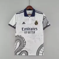 2022-2023 Real Madrid Chinese Dragon Football Shirt White 2022-2023 Real Madrid Chinese Dragon Football Shirt White