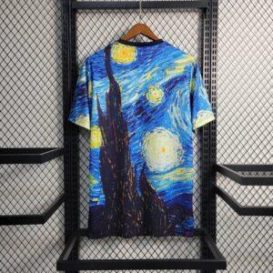 2023 2024 Ajax Concept Version Blue Football Shirt