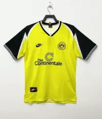1995-1996 Retro Dortmund Home Football Shirt 1995-1996 Retro Dortmund Home Football Shirt