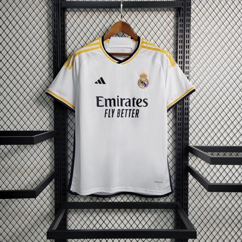 2023-2024 Real Madrid Home Football Shirt