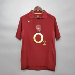 2005-2006 Retro Arsenal Home Football Shirt