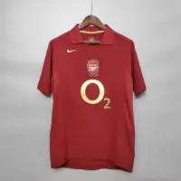 2005-2006 Retro Arsenal Home Football Shirt 2005-2006 Retro Arsenal Home Football Shirt
