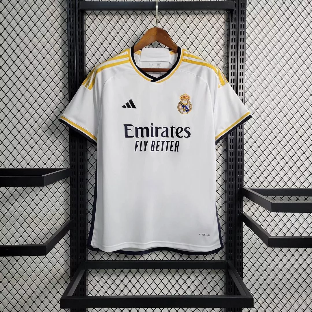 2023-2024 Real Madrid Home Football Shirt