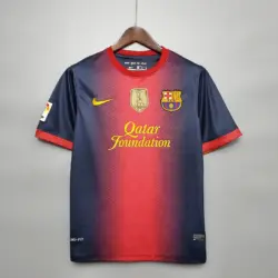 2012-2013 Retro Barcelona Home Football Shirt