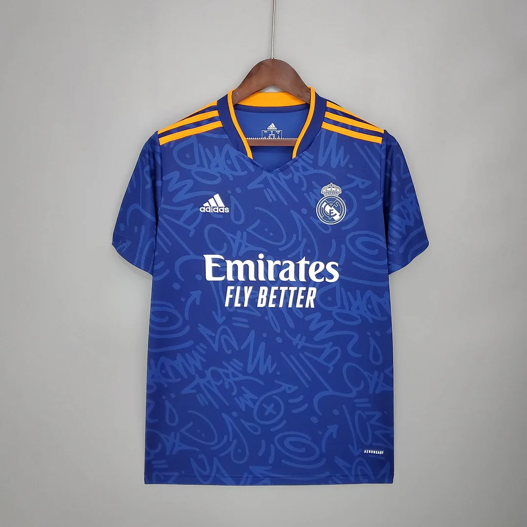 2021-2022 Real Madrid Football Shirt Away