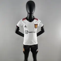 2022-2023 Manchester United Away Football Shirt 1:1 Thai Quality Kids Size