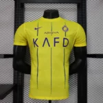 2023-2024 Player Version Al-Nassr Home Football Shirt