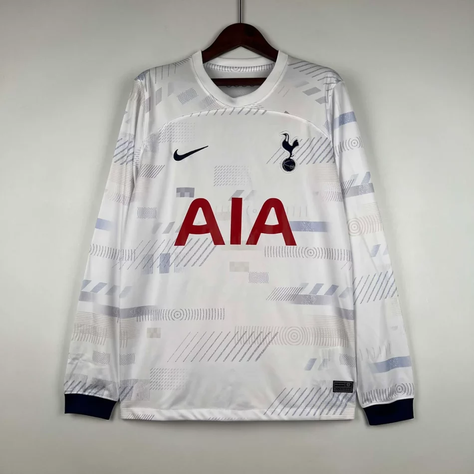 2023 2024 Long Sleeve Tottenham Home Football Shirt 1:1 Thai Quality