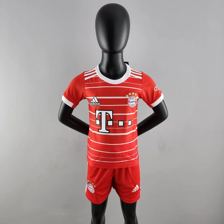 2022 2023 Football Jersey Bayern Munich Home 1:1 Thai Quality Kids Size