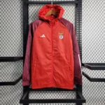 2023 Benfica Soccer Jersey Windbreaker Red