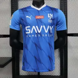 2023-2024 Player Version Al-Hilal Saudi Home Football Shirt