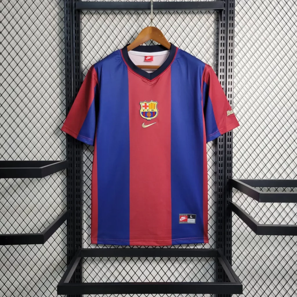 98-99 Barcelona Home Retro Jersey